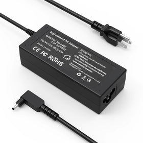 Nivjuky 65W laptop charger front view, compact and travel-ready performance.
