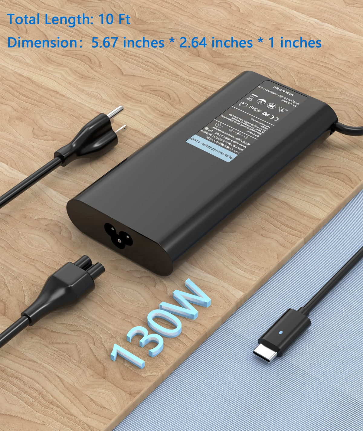 Nivjuky USB‑C connector closeup highlighting fast PD charging