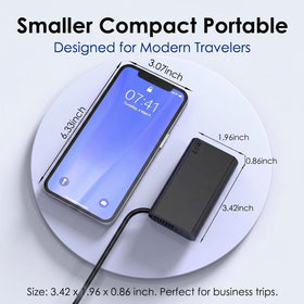 Nivjuky power cord included with charger for ready-to-use setup