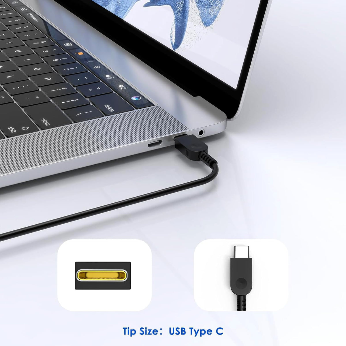 Nivjuky ThinkPad-compatible charger side ports for multi-device charging