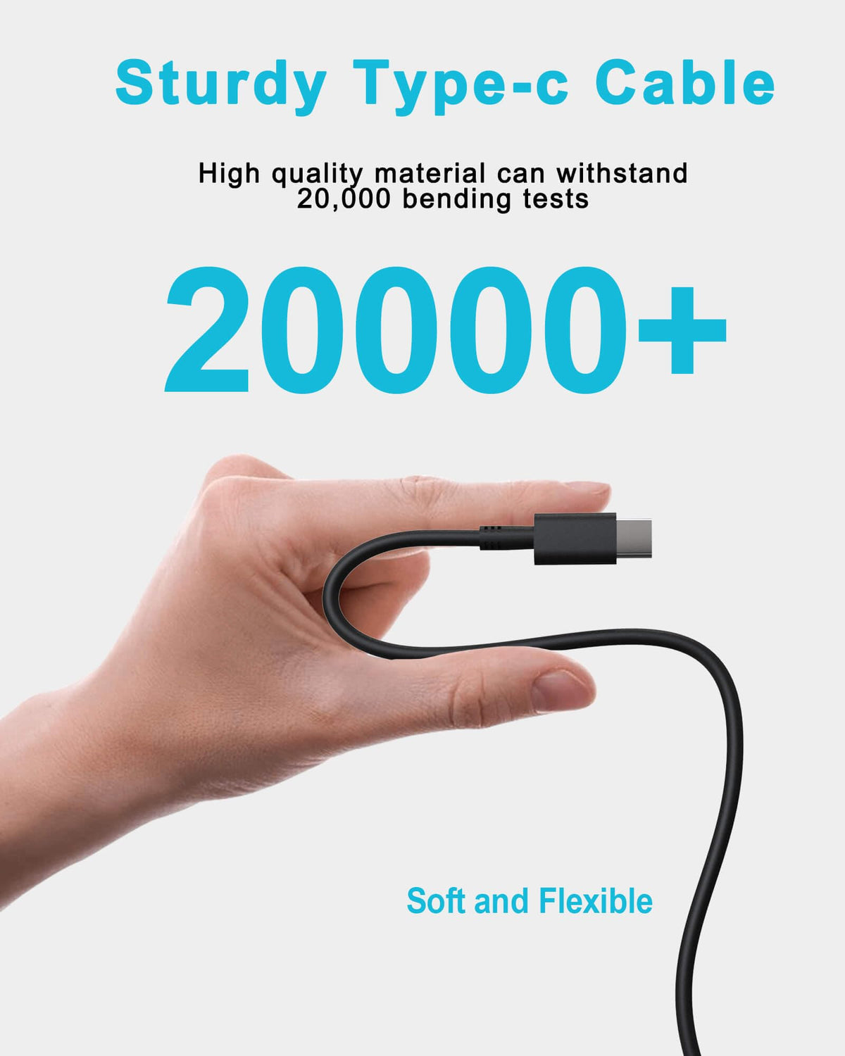 Njiwpnzo 65W USB-C charger, Chromebook compatibility for flexible use.