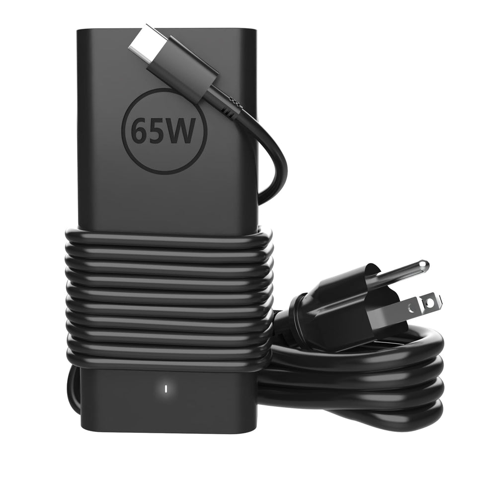 Njiwpnzo 65W USB-C charger for Dell Latitude 5540/5550 setup, dependable daily power.