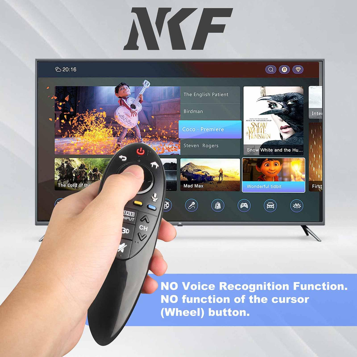 NKF AN-MR500G battery compartment not included