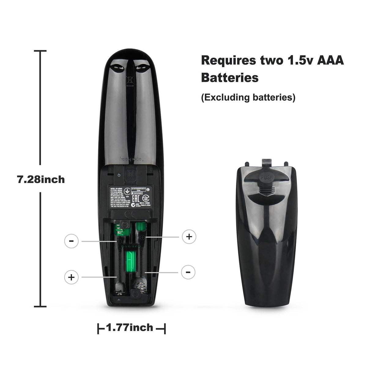NKF AN-MR600 held in hand showing compact size and comfortable grip
