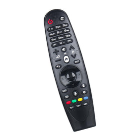 NKF AN-MR600 aimed at TV showing straightforward infrared operation
