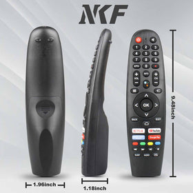 NKF packaged remote with manual for quick setup and clear instructions