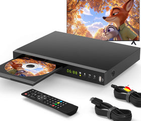 N Nutromo Blu-ray Player front view for dependable home theater playback.