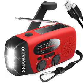 NNOOAADIO front view showing radio face and speaker for clear reception