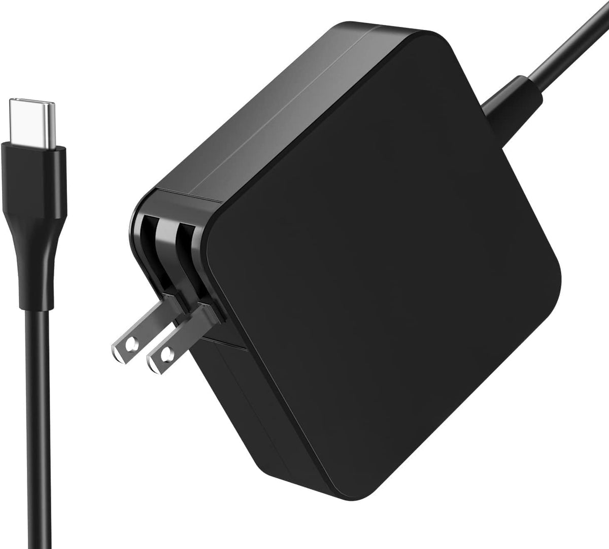 NNQEKBUF 65W USB-C adapter front view for fast, portable charging