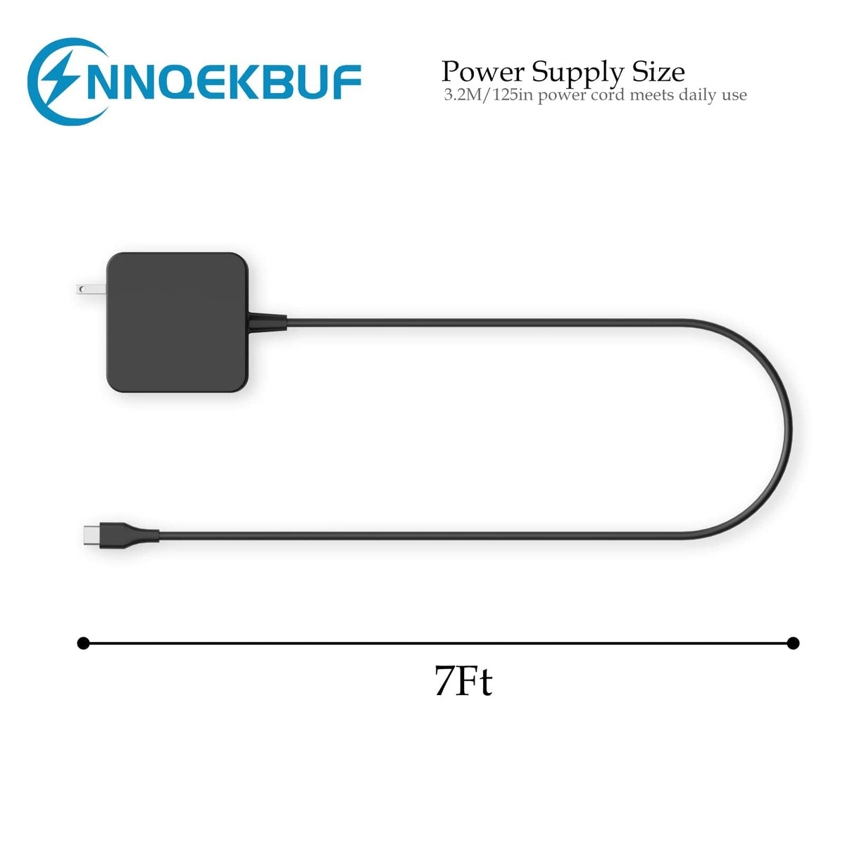 NNQEKBUF charger supports Asus ZenBook and Chromebook devices