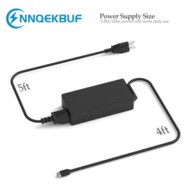 NNQEKBUF desk setup with charger ready for tidy office use.