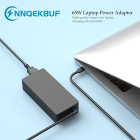 NNQEKBUF 65W/45W output indicates voltage options for various laptops.