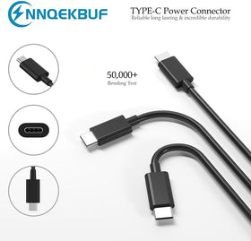 NNQEKBUF USB-C port closeup shows sturdy connector and reliable power delivery for devices.