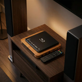 N NUTROMO package includes remote and cables for immediate use.