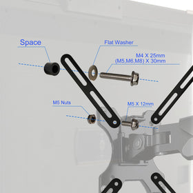 NOBER office wall installation illustrating professional tidy mount benefit
