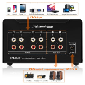Nobsound Douk Audio 180V tube circuit delivers clear dynamic listening.
