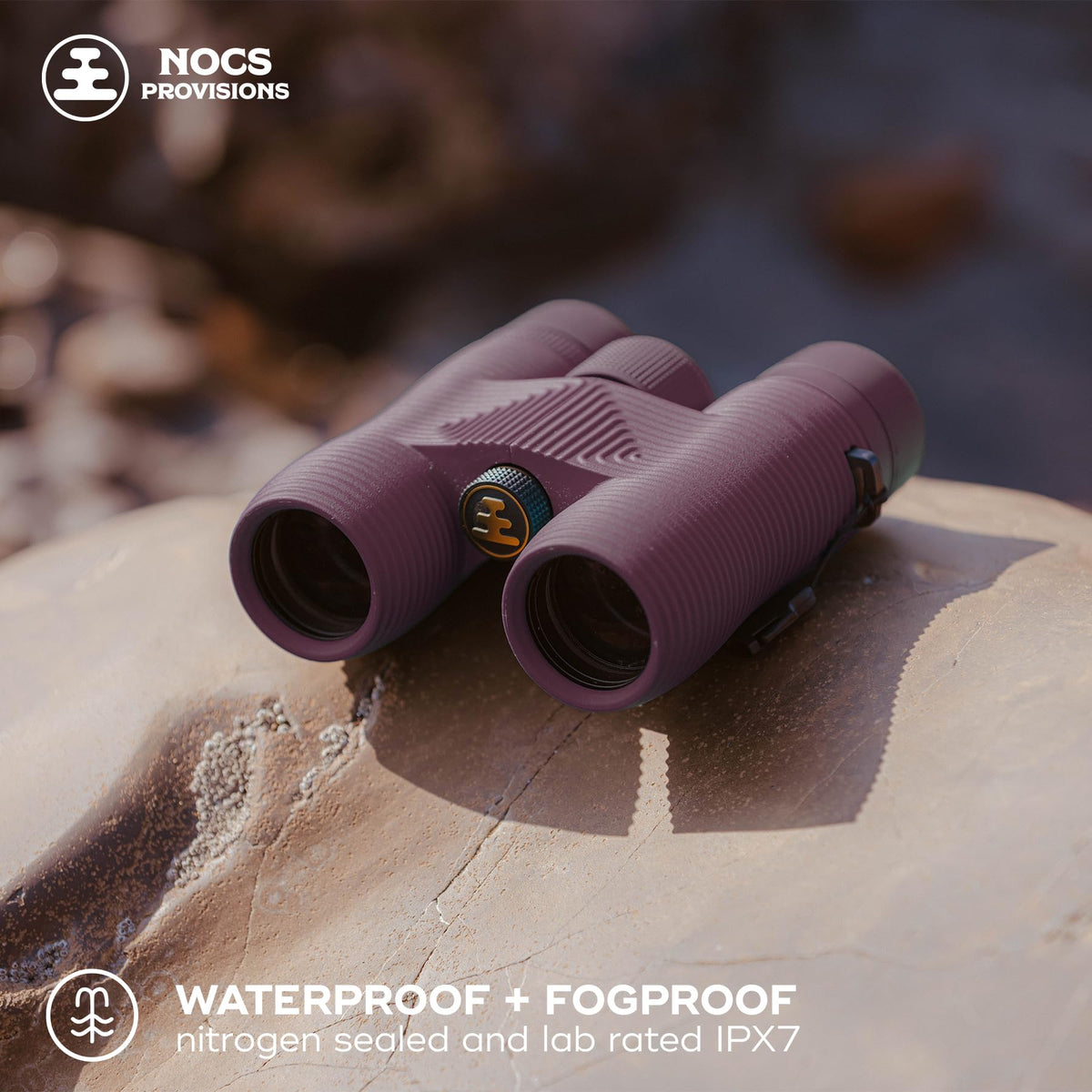 Nocs Provisions Field Issue Compact 10x32 oversized focus wheel for precise, responsive adjustments