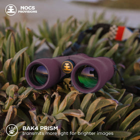 Nocs Provisions Field Issue Compact 10x32 twist eyecups ideal for glasses wearers