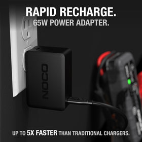 NOCO U65 portable travel charger designed for home, office, and trips