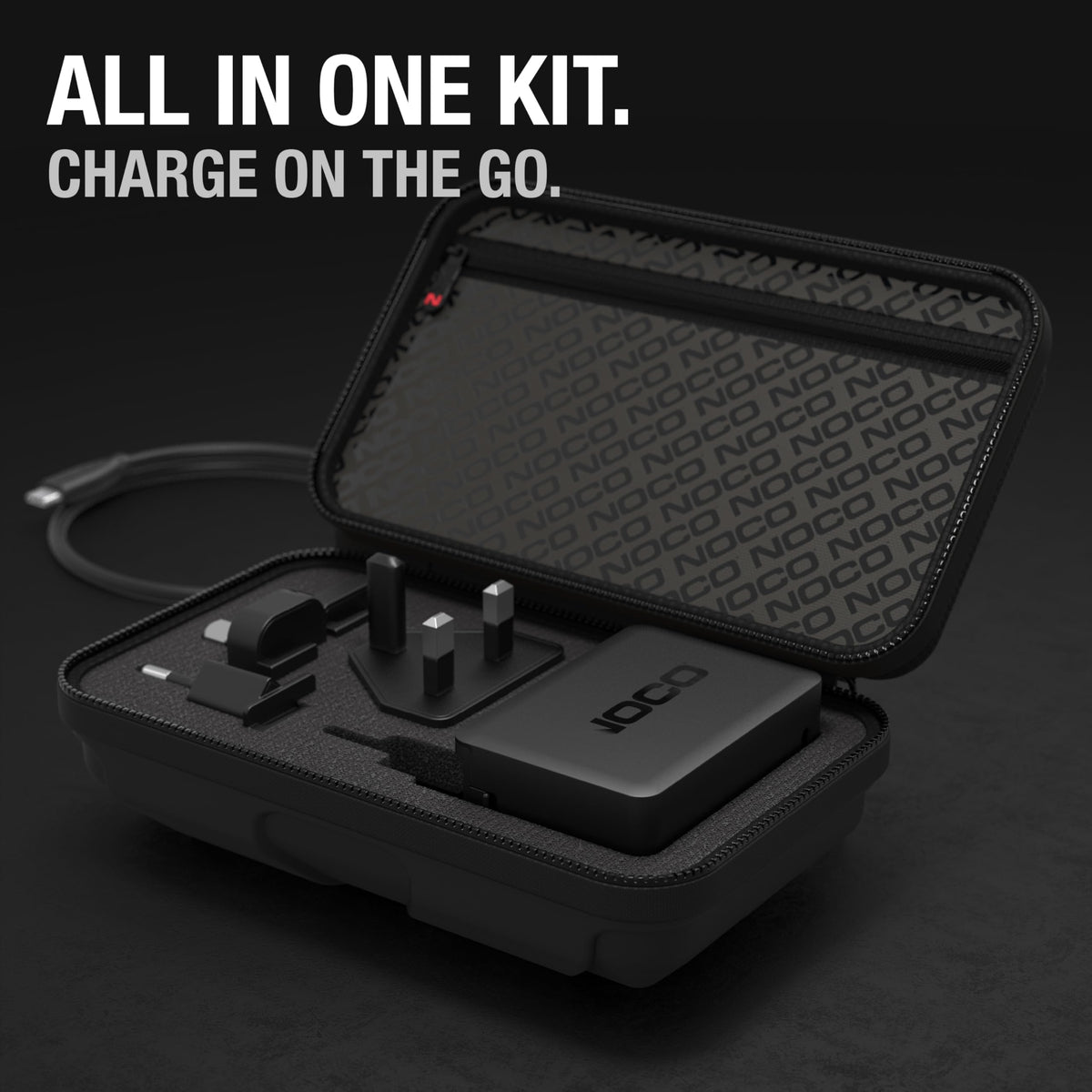 NOCO U65 includes a 24-inch USB-C cable for easy connections
