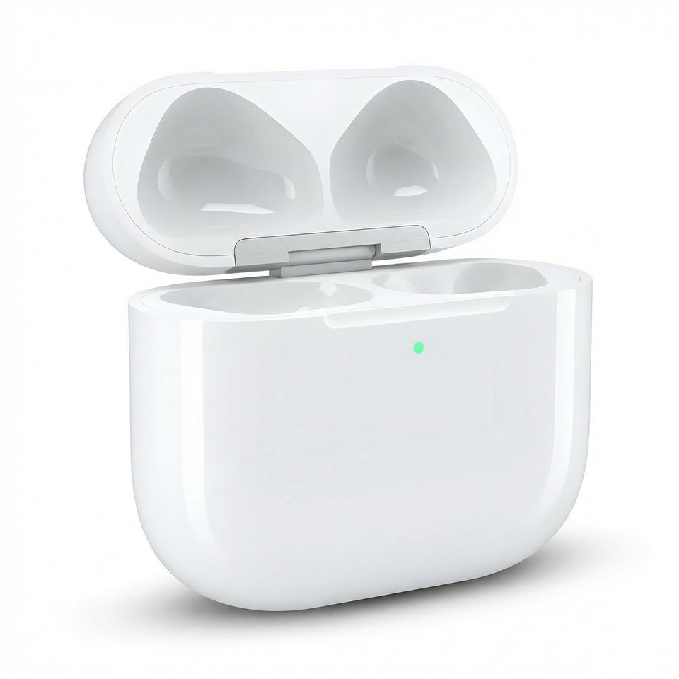 NOCRLG front view closed case showing compact design and quick charging benefit