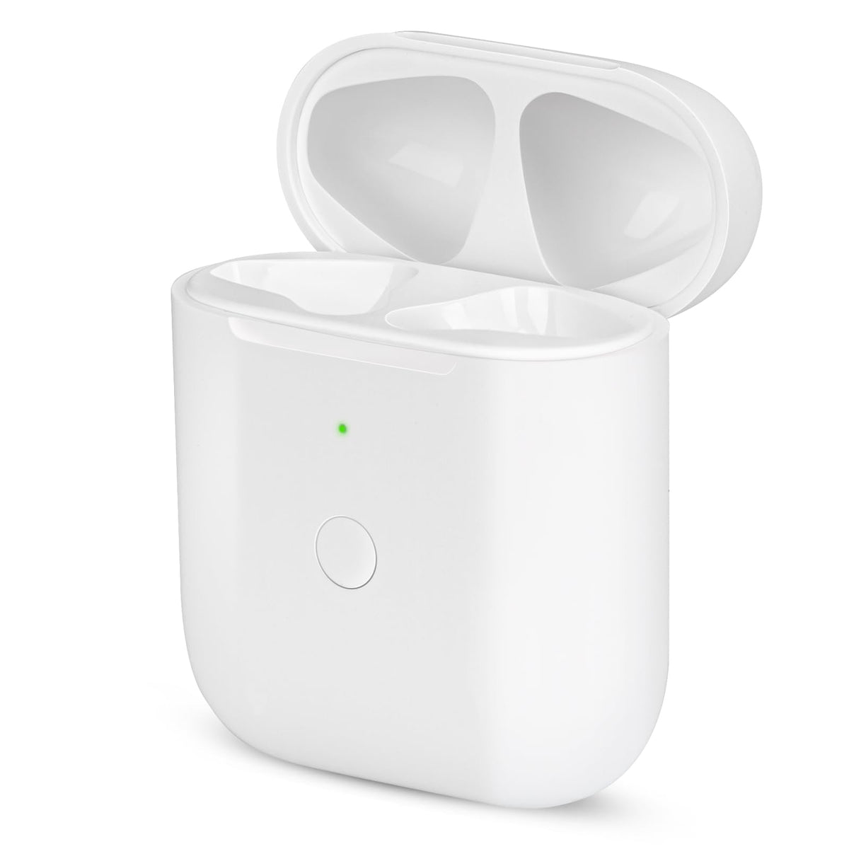 NOCRLG replacement AirPod case front view for quick identification and convenient charging.
