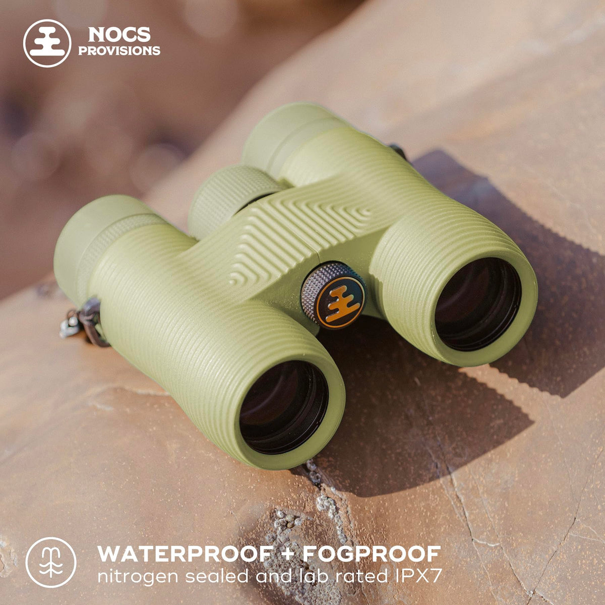 Ergonomic Rugged Wave Grip prevents slips in outdoor sessions