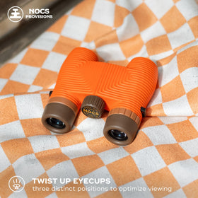 Nocs Provisions three-position eyecups suit eyeglass wearers