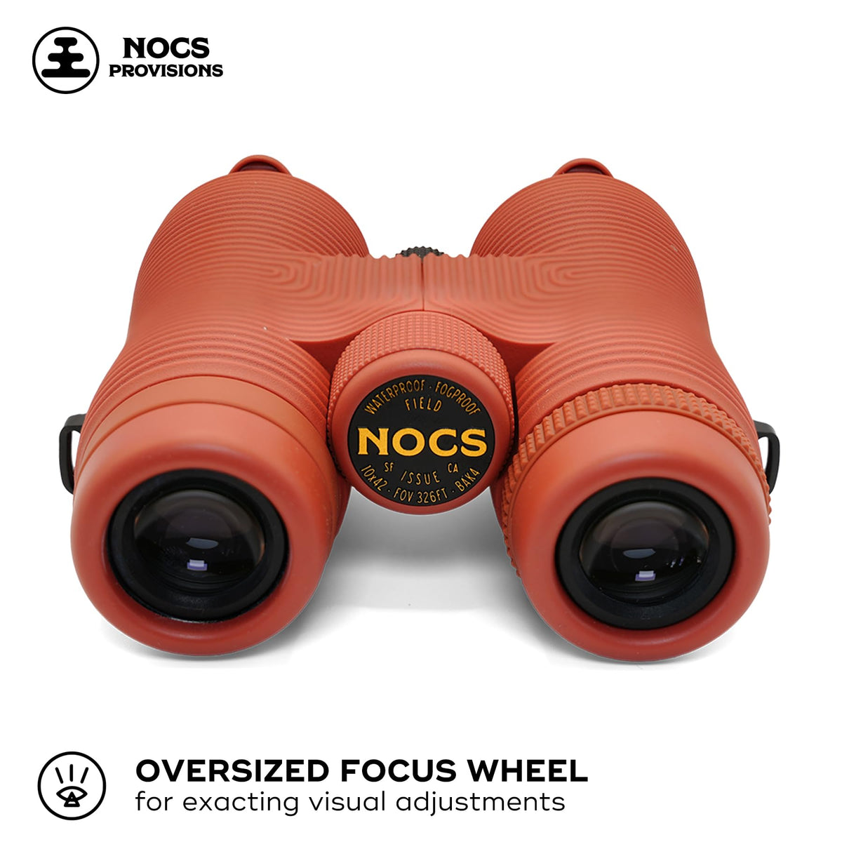 Nocs Provisions Field Issue 10x42 waterproof body for rugged conditions