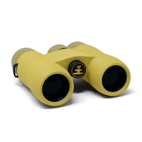 Nocs Provisions Field Issue binoculars front view highlighting compact rugged design for outdoor viewing.