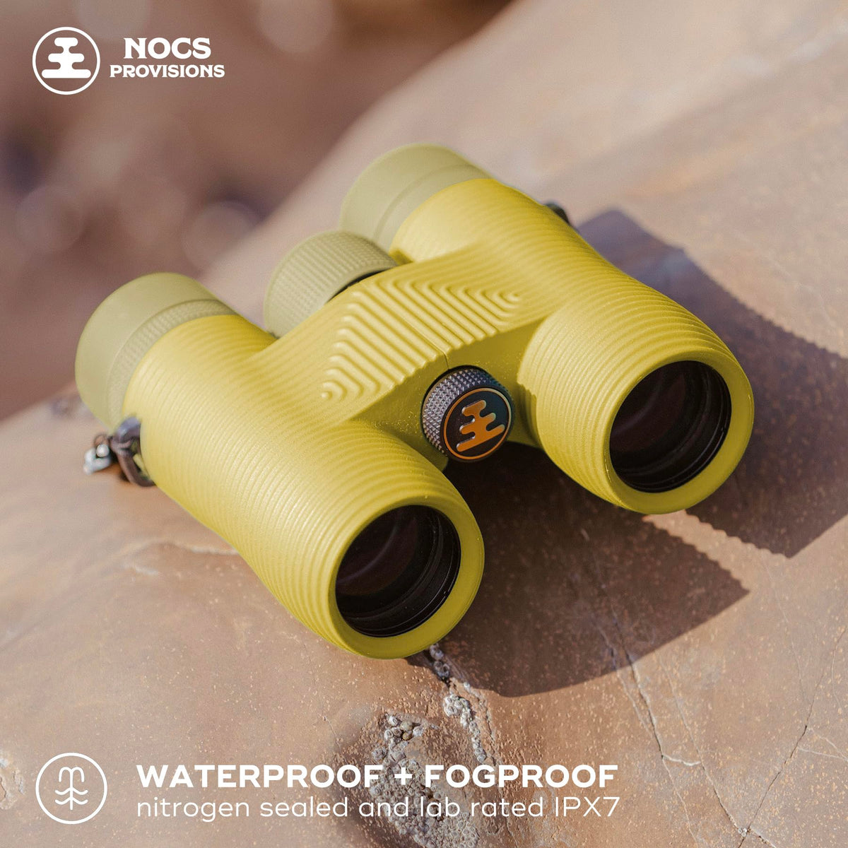 Nocs Provisions Field Issue rugged wave grip showcases secure handling during hikes.