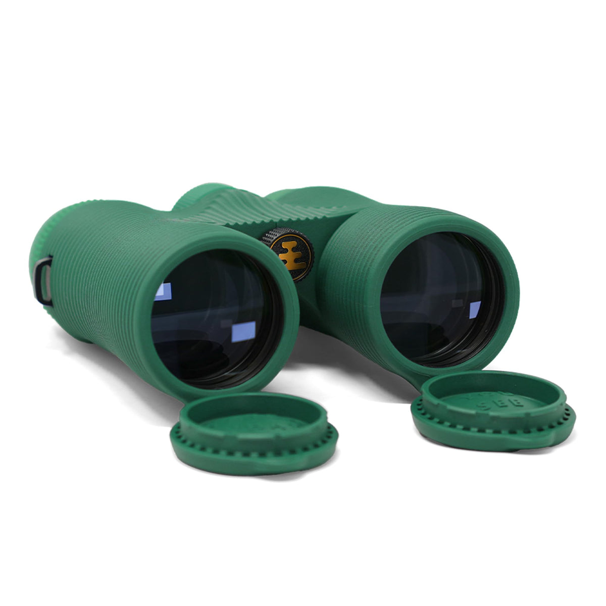 Nocs Provisions Field Issue 8x42 binoculars body with rugged design for all-day outdoor viewing.