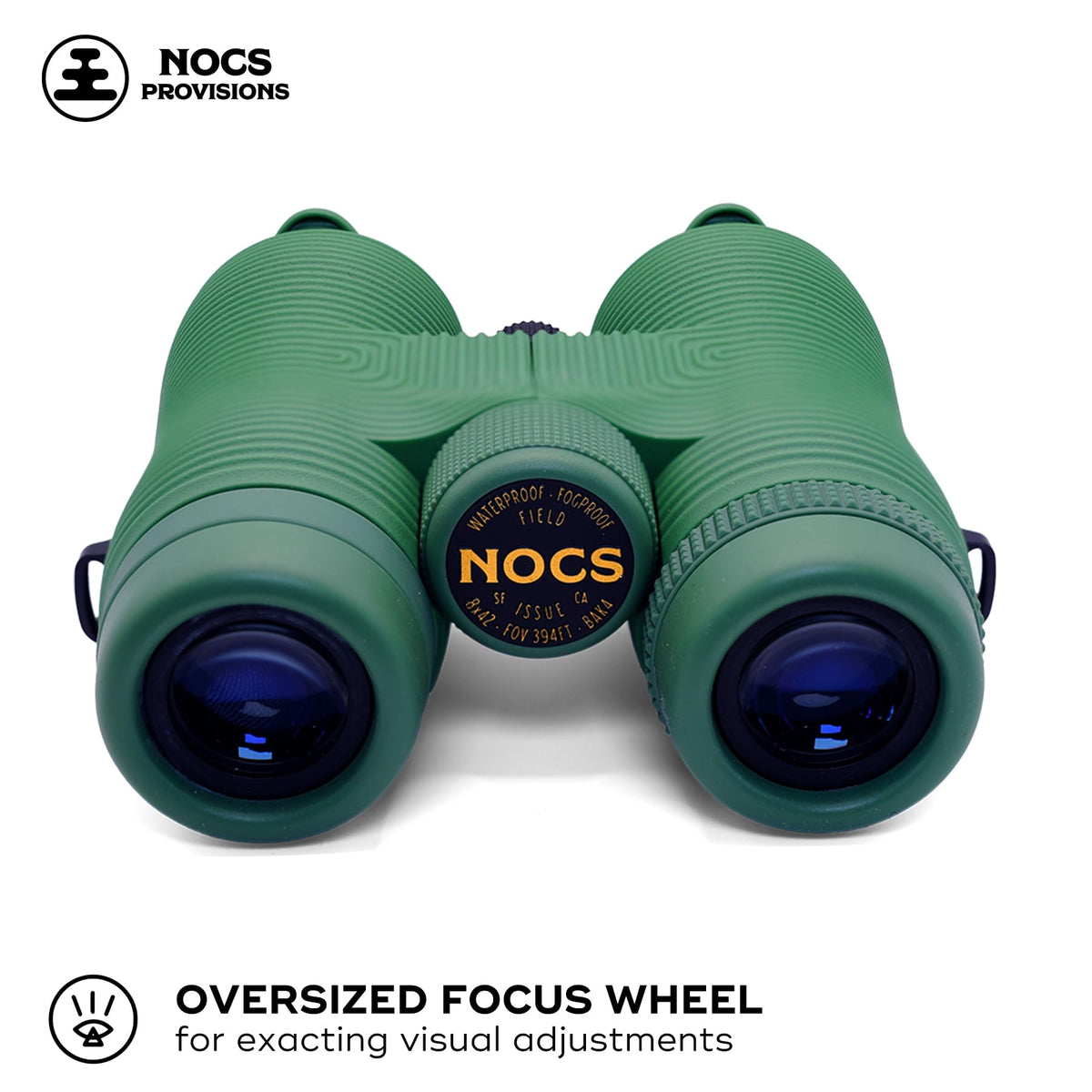 The Field Issue 8x42 binoculars Swiss Bak4 prisms highlight precision optics.