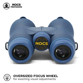 Nocs Provisions Field Issue 8x42 side view showing compact mid-size design for easy carry