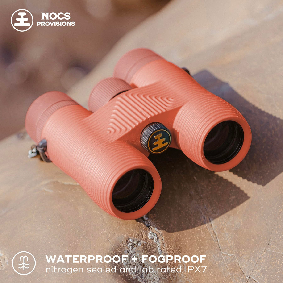 Nocs Provisions Field Issue 8x32 IPX7 waterproof design withstands rain and splashes