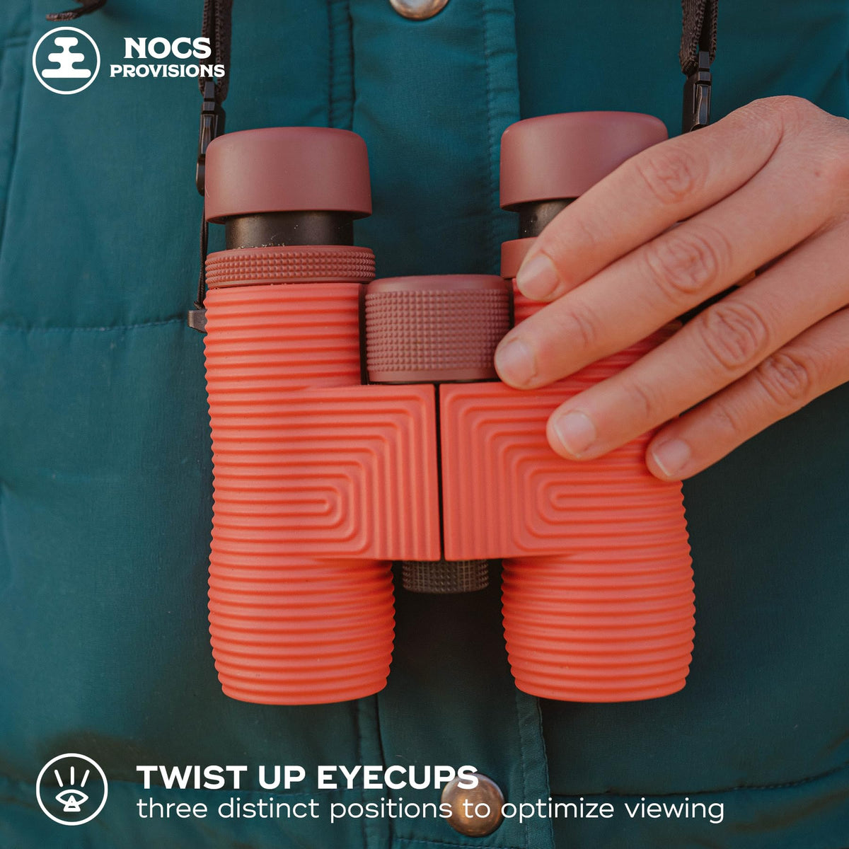 Nocs Provisions Field Issue 8x32 oversized focus wheel enables precise adjustments