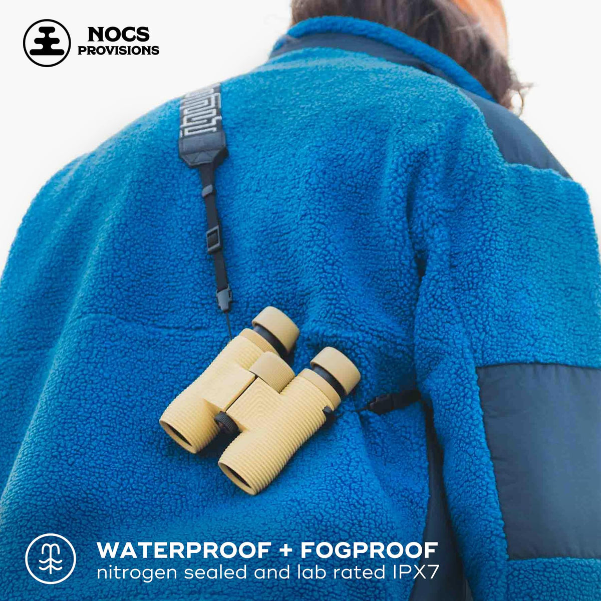Nocs Provisions Field Issue ergonomic design ensures a secure grip.