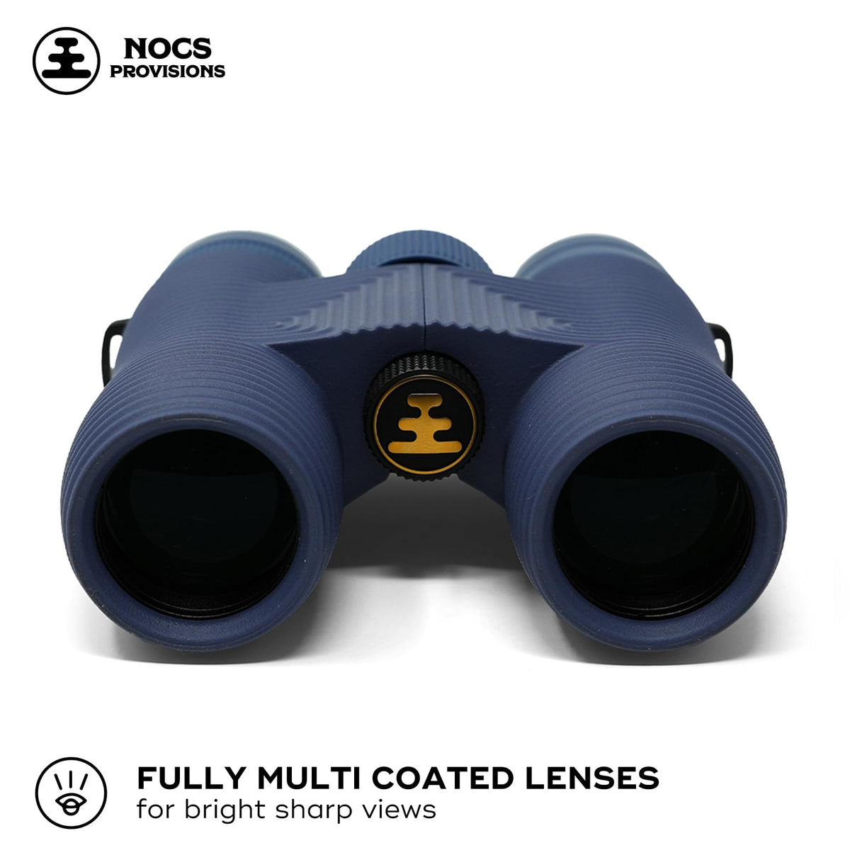 Nocs Provisions Field Issue IPX7 waterproof binoculars resist rain and splashes.