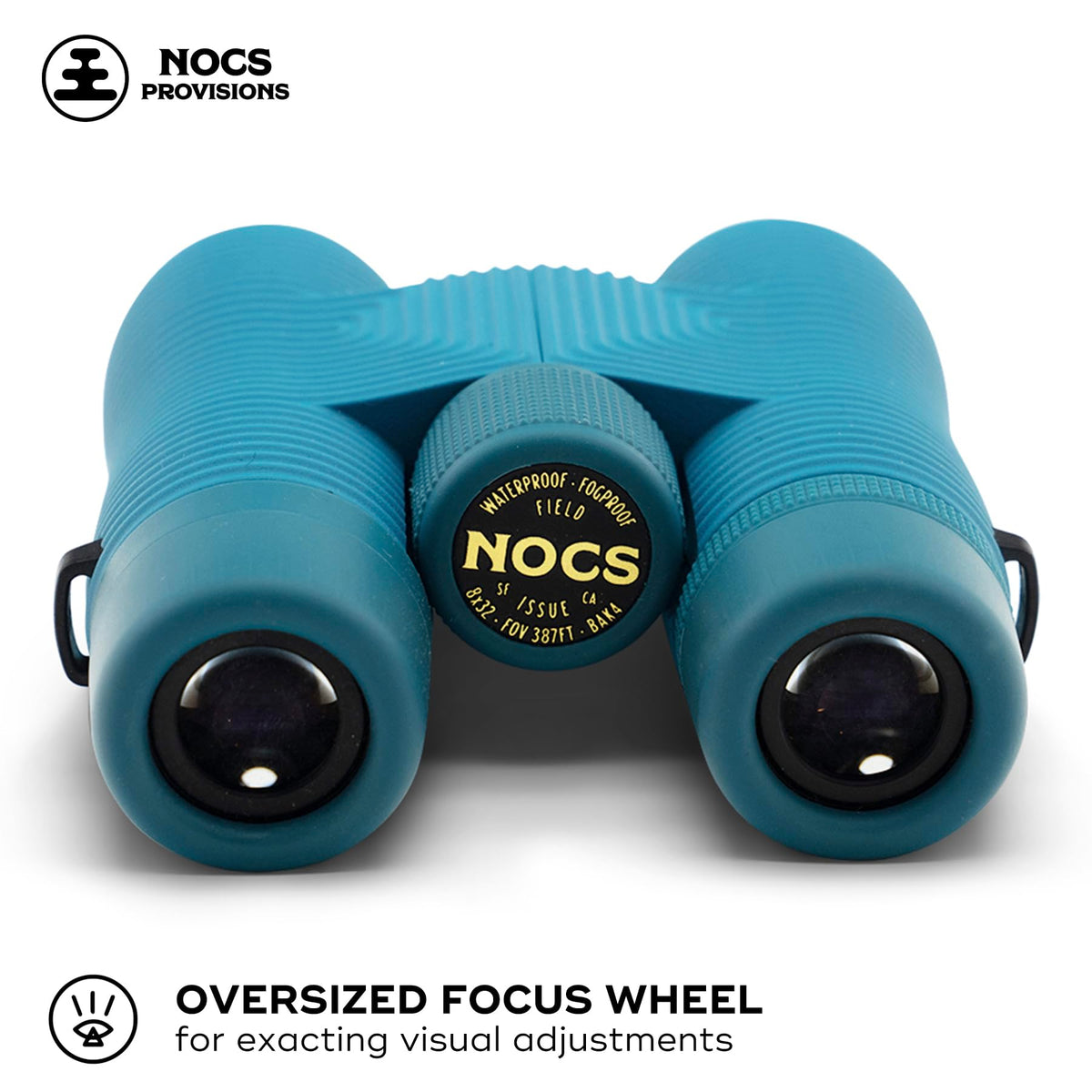 Nocs Provisions Field Issue oversized focus wheel enables precise adjustments