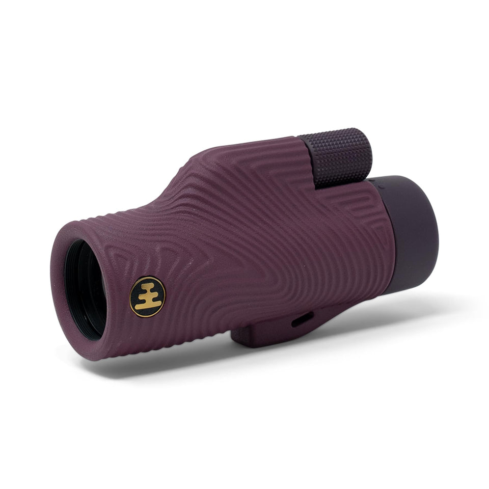 Nocs Provisions Field Tube 10x32, compact design for easy backpacking and quick viewing.