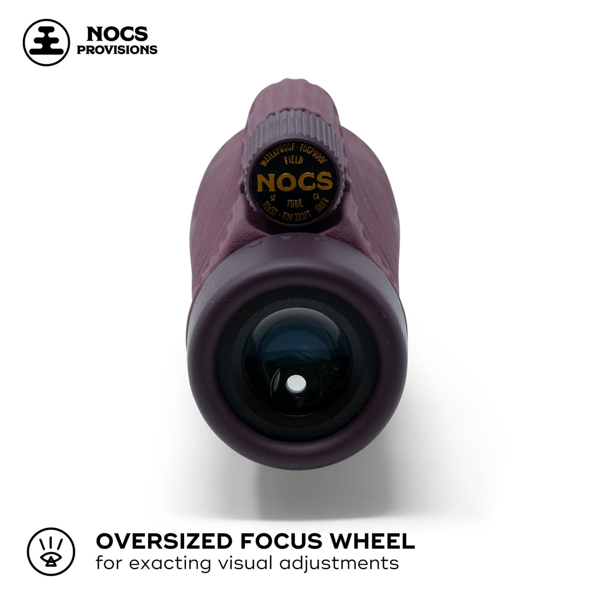 Nocs Provisions Field Tube 10x32 with fully coated optics delivers bright, sharp edge-to-edge detail.