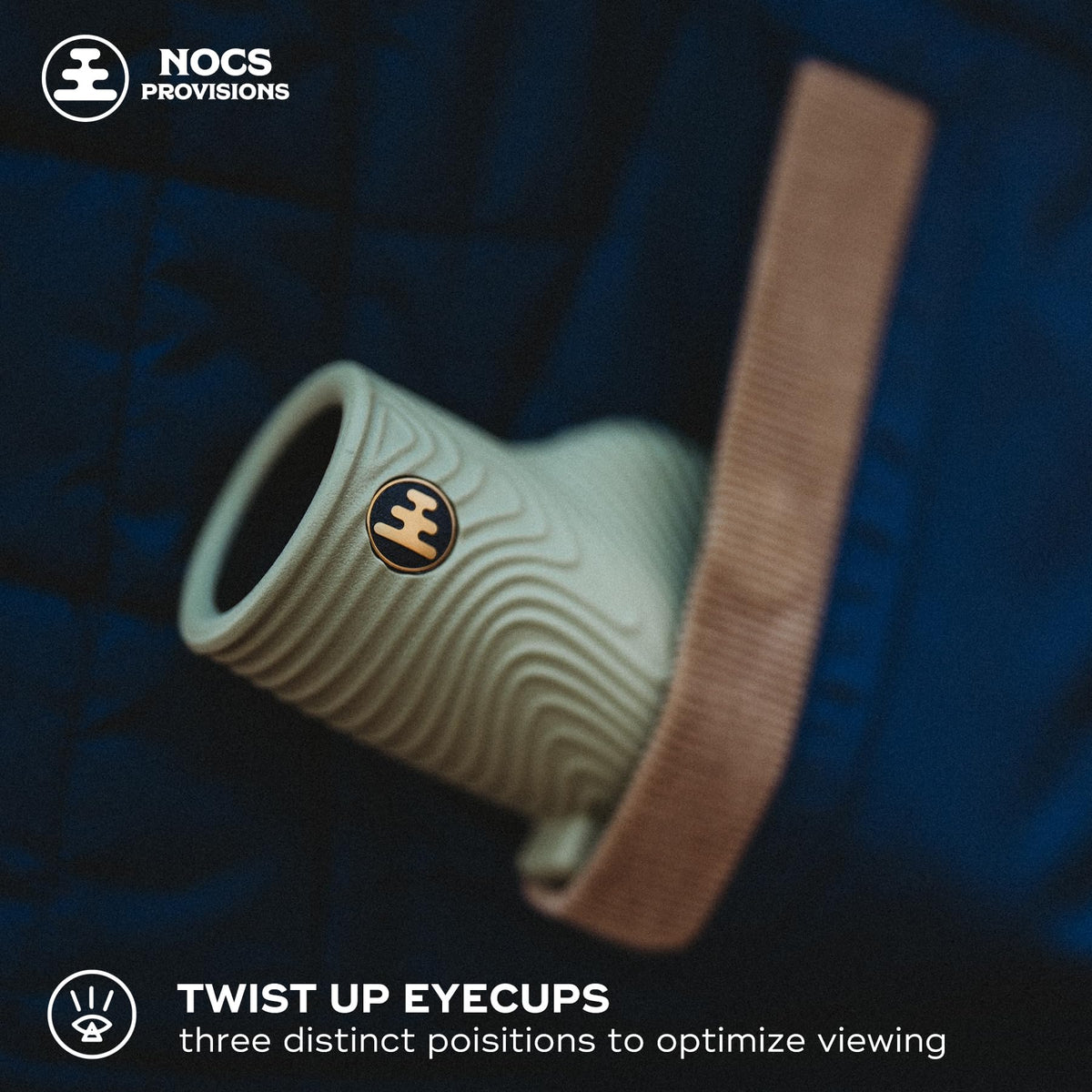 Nocs Provisions Field Tube slip-resistant housing for stable wildlife viewing.