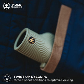 Nocs Provisions Field Tube slip-resistant housing for stable wildlife viewing.