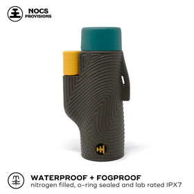 Nocs Provisions Field Tube rugged Wave Grip for non-slip handling.