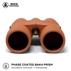 Nocs Provisions Pro Issue 10x42 BaK4 prism with phase coatings for vivid colors
