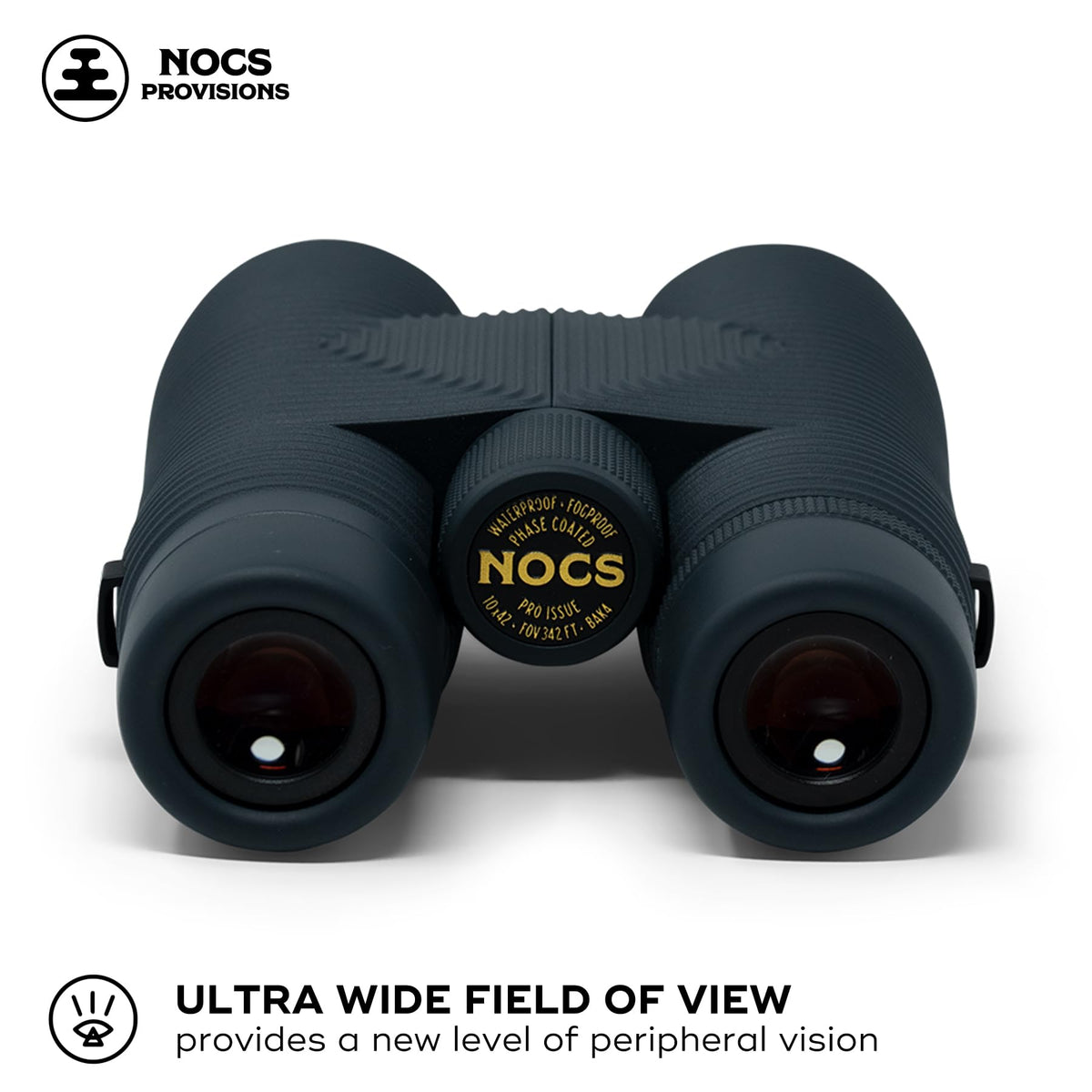 Nocs Provisions Pro Issue 10x42 with phase-coated prism for sharp color