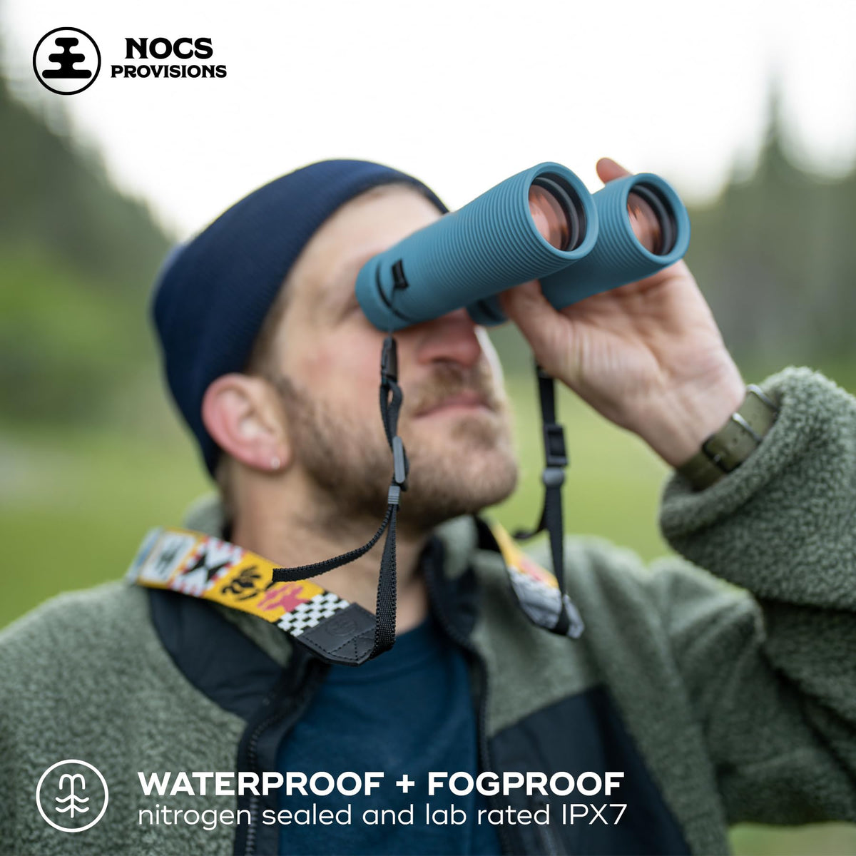 Nocs Provisions Pro Issue 8x42 adjustable eyecups suit glasses wearers
