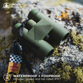 Nocs Provisions Pro Issue 8x42 wide field of view for quick scanning of birds