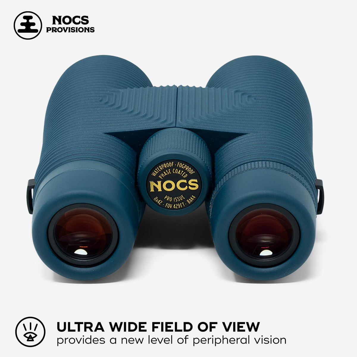 Nocs Provisions Pro Issue 8x42 waterproof binoculars withstand rain for outdoor adventures