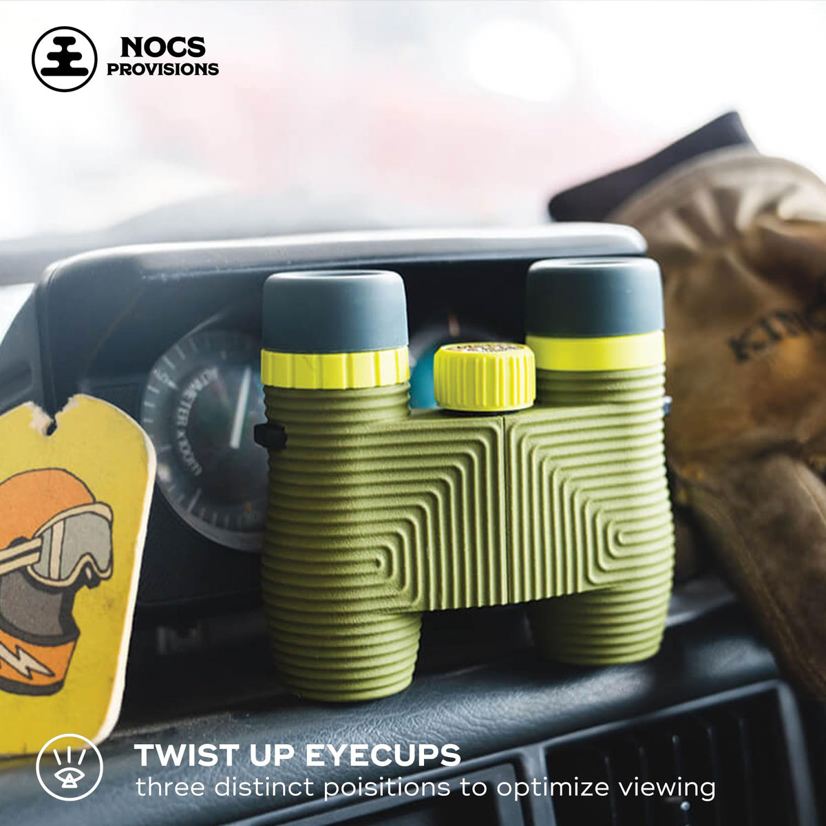 Nocs Provisions Fog-proof nitrogen fill prevents internal condensation during humid hikes.